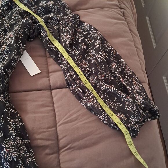 NWT Aqua Dress Women's XXL Smocked Floral Preppy Summer Boho Coastal Flowy - Picture 15 of 16